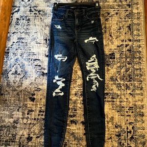 Brand: American eagle jeans  Size: 0 regular